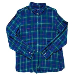 Gap Boyfirend Fit Plaid Shirt